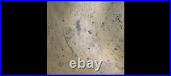 Great Quing Dynasty Marked Brass Bowl Hand made or crafted! Very rare