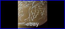 Great Quing Dynasty Marked Brass Bowl Hand made or crafted! Very rare