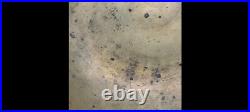 Great Quing Dynasty Marked Brass Bowl Hand made or crafted! Very rare