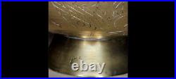 Great Quing Dynasty Marked Brass Bowl Hand made or crafted! Very rare