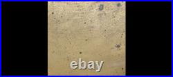 Great Quing Dynasty Marked Brass Bowl Hand made or crafted! Very rare