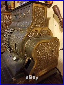 HALLWOOD Brass Cash register Very Rare (local Pick up), National, American