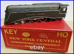 HO Key Brass New York Central Commodore Vanderbilt 4-6-4 Hudson VERY NICE & RARE