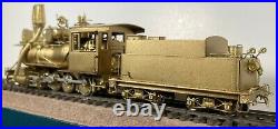 HOn3 brass Key C&S 2-8-0 number 58. Very rare, mint condition, runs well