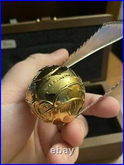 Harry Potter & the Sorcerers Stone (2001) Brass Golden Snitch VERY RARE