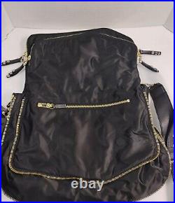 Henri Bendel 3 Layer Compartment Crossbody Nylon Bag Very Rare NWOT