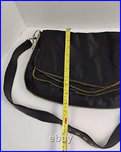 Henri Bendel 3 Layer Compartment Crossbody Nylon Bag Very Rare NWOT