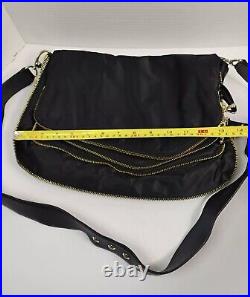 Henri Bendel 3 Layer Compartment Crossbody Nylon Bag Very Rare NWOT