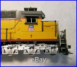 Ho Overland Omi 6097.1 Union Pacific Up Sd45 #7 Brass Very Rare Factory Paint