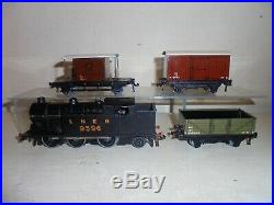 Hornby Dublo-Very Rare LNER Goods Set Black N2 (9596) excelnt/boxd c1947/8