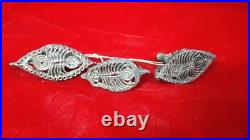 Indian brass bronze very rare textile printing cloth dye seal antique vintage D4