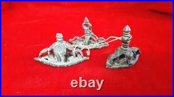 Indian brass bronze very rare textile printing cloth dye seal antique vintage D4