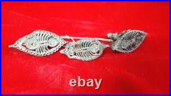 Indian brass bronze very rare textile printing cloth dye seal antique vintage D4