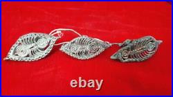 Indian brass bronze very rare textile printing cloth dye seal antique vintage D4