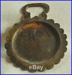 J. Ray Maker Oxford A Very Rare Antique Cast Horse Brass