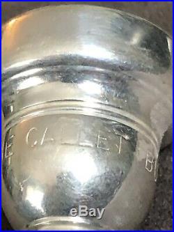 JEROME CALLET BUDDY CHILDERS Vintage Lead Trumpet Mouthpiece Very rare