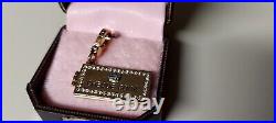 JUICY COUTURE? Crystal Rhinestone American Princess Cheque Book Charm? VERY RARE