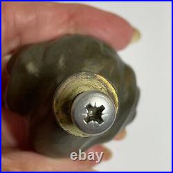 Jacques Pepin Staub Brass Chicken Knob Sur La Table Made in France Very Rare
