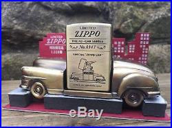 Japanese Zippo 1997 Solid Brass 3D Car Display (VERY RARE) Limited Edition