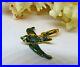 Juicy-Couture-Blue-Pave-Crystal-Bird-Charm-Movable-Wings-Tail-Very-Rare-01-iib