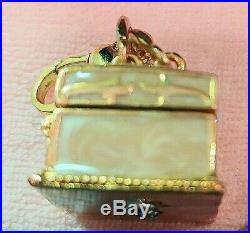 Juicy Couture Jewelry/ Trinket Box Charm Pre- Owned Very Rare & Htf