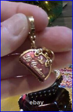 Juicy Couture Very Rare Early Y2K Pearlized Pink Bowler Bag Purse Charm