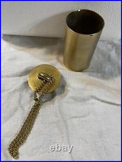 Kanette Brass Compact/purse Combo By Buchner, Very Rare