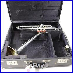 King Model 2055TUB Silver Flair Bb Trumpet SN 782593 DIZZY BELL VERY RARE