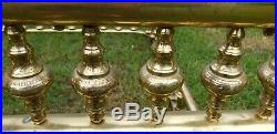 King Size Brass Tuba Bed- Rare and Very Ornate
