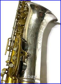 King Zephyr Silversonic Prototype Tenor VERY RARE- Sterling Bell&Neck- 1952 MINT