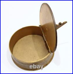 L. Leroy & Cie Paris Antique brass sun clock very rare