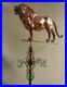 LARGE-LION-Weathervane-Very-rare-Copper-ALL-PARTS-sold-as-shown-No-roof-mount-01-tlyb