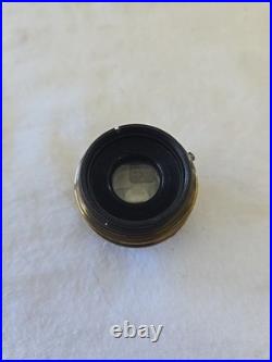 LOOK VERY RARE Zeiss E. Krauss Lens Paris Tessar 13,5/F-50 No. 118870
