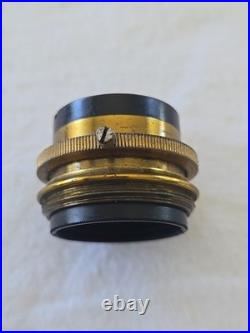 LOOK VERY RARE Zeiss E. Krauss Lens Paris Tessar 13,5/F-50 No. 118870