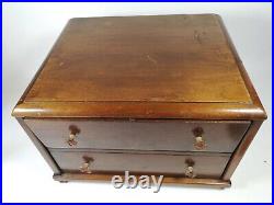 LOOK Vintage Wood Turntable Case Wooden Drawer Brass Legs Nice Knobs VERY RARE