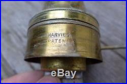 Large Brass Ships Oil Lantern Light Made By Harvie & Co Ltd Birmingham Very Rare