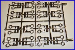 Lego Prototype still on sprue Key Chrome Antique Brass very rare