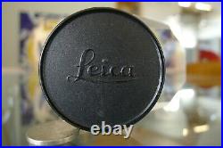 Leica M Body Cap Cover Brass Type 1 For Leica M3 M2 M4 Mp Black Paint Very Rare