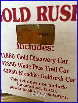 Lgb White Pass Centennial Super Set Yukon Gold Rush #255 Very Rare New Still