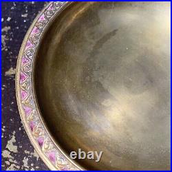 Louis C Tiffany Furnaces Inc Favrile 520 Bowl Pink Details Very Rare