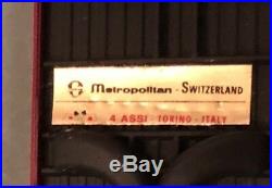 METROPOLITAN SWITZERLAND Very Rare Swiss RAe 6 Car Lighted TEE HO EMU Set