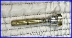 MT VERNON NY 1C BACH Trumpet Mouthpiece-Very Rare-Original Silver-Free Shipping