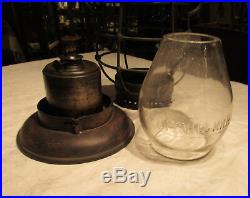 Marine Or Railroad Lantern F. H. Lovell & Co. N. Y. Copper & Brass Very Rare
