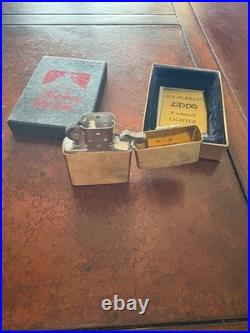 Marlboro Wild West 1992 Brass Lighter VERY RARE/NEVER USED/WORKS