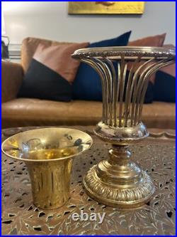 Mottahedeh Brass Original Indian Brass Urn 1970s VERY RARE