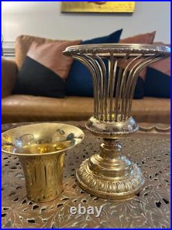 Mottahedeh Brass Original Indian Brass Urn 1970s VERY RARE