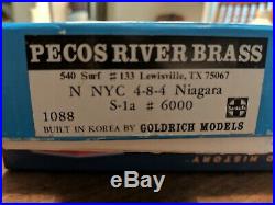 N Scale Brass New York Central Niagara by Pecos River VERY RARE