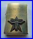 NIB-Very-Rare-Vtg-Zippo-1990s-MARLBORO-Longhorn-Star-BRASS-LIGHTER-Engraved-MOM-01-xjt