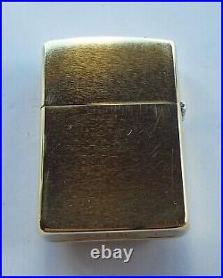 NIB Very Rare Vtg Zippo 1990s MARLBORO Longhorn Star BRASS LIGHTER Engraved MOM