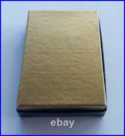 NIB Very Rare Vtg Zippo 1990s MARLBORO Longhorn Star BRASS LIGHTER Engraved MOM